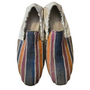 Marco Delli Size 39, US 8 Italy Taylor Flat Saddle Shoe Rainbow Luxury